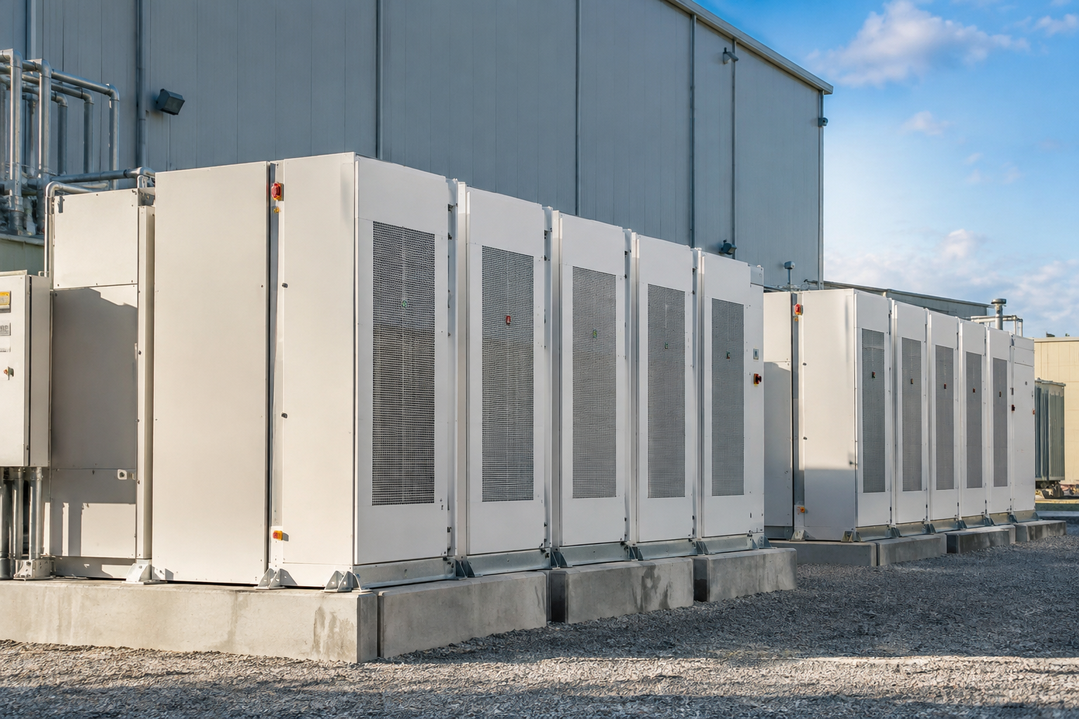 Commercial battery storage system installed at a NSW business