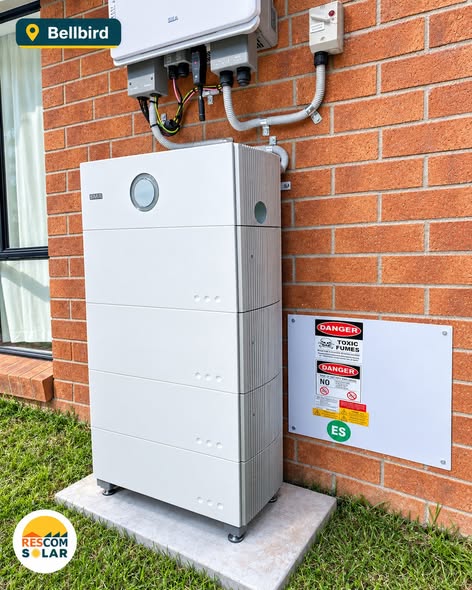 Rescom solar and battery installation in Bellbird