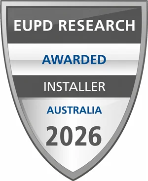 EUPD Research Awarded Installer Australia 2026